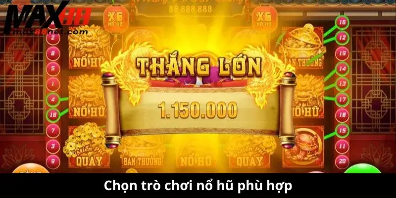 Mẹo Chơi Nổ Hũ – Cách Quay Hũ Hiệu Quả & Dễ Thắng 3 Chọn trò chơi nổ hũ phù hợp